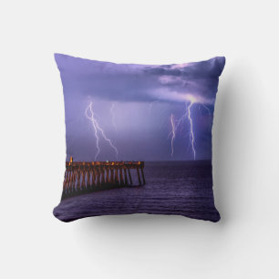Navarre Florida Lightning Storm Kissen