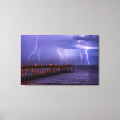 Navarre Florida Lightning Storm Leinwanddruck (Vorderseite)