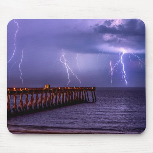 Navarre Florida Lightning Storm Mousepad (Vorne)