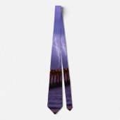 Navarre Florida Lightning Storm Neck Tie Krawatte (Vorderseite)