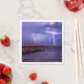 Navarre Florida Lightning Storm Serviette (Beispiel)