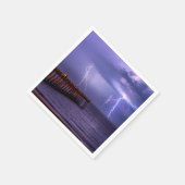 Navarre Florida Lightning Storm Serviette (Ecke)