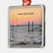 Navarre Florida Santa Rosa Ornament Aus Metall (Links)