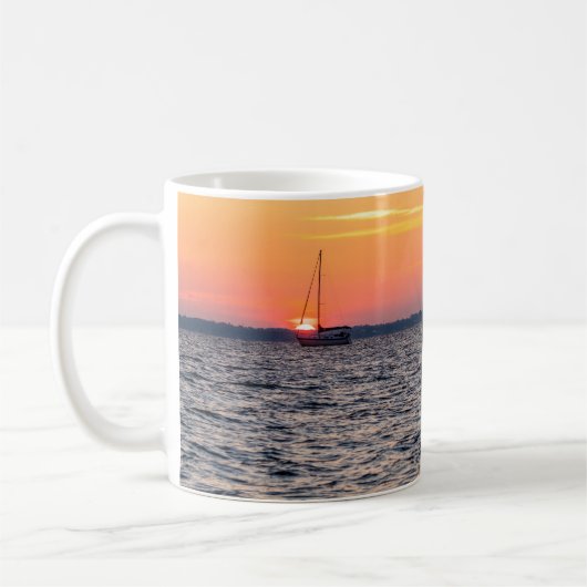 Navarre Florida Santa Rosa Sunrise Kaffeetasse (Links)