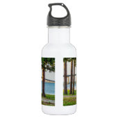 Navarre Park Bench and Bridge Stainless Steel Wate Edelstahlflasche (Rückseite)