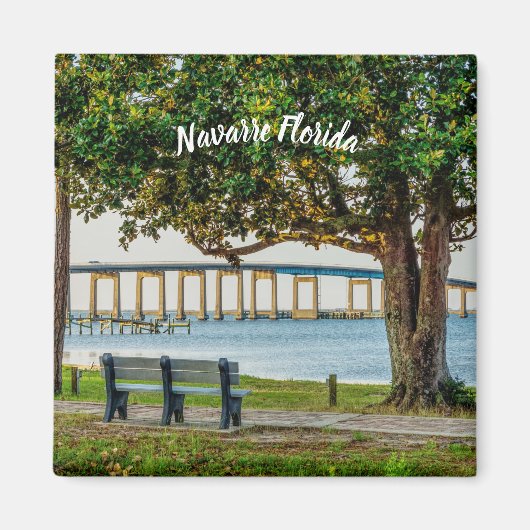 Navarre Park Bench und Bridge Square Magnet (Vorne)