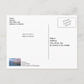 Navarre Santa Rosa Sunset Denken Sie an Sie Postka Postkarte (Rückseite)