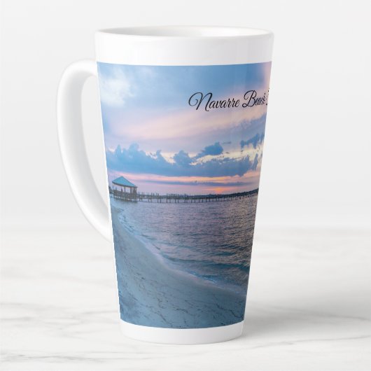 Navarre Santa Rosa Sunset Latte Tasse (Linke Ecke)