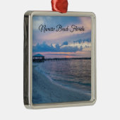 Navarre Santa Rosa Sunset Square Ornament Aus Metall (Rechts)