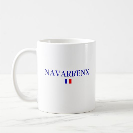 NAVARRENX Frankreich Kaffeetasse (Links)