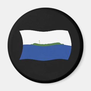 Navassa-Insel Flagge Magnet