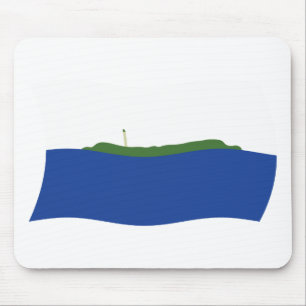 Navassa-Insel Flagge Mauspad