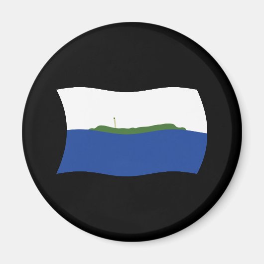 Navassa Island Flag Magnet (Vorne)