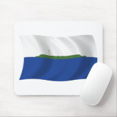 Navassa Island Flag Mousepad (Mit Mouse)
