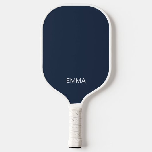 Nave Blue Pickleball Paddle – Premium Grip (Rückseite)