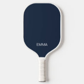 Nave Blue Pickleball Paddle – Premium Grip (Vorderseite)