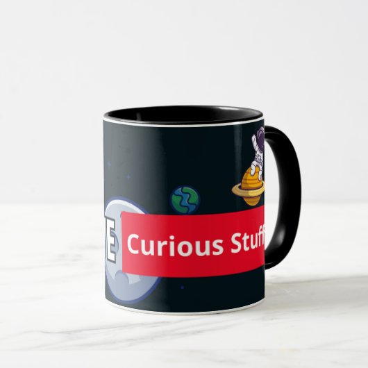 Nave - Curious Stuff and Designs 🚀 Tasse (VorderseiteRechts)