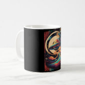 Nave Espacial Viaje Galaxia Taza Kaffeetasse (Vorderseite Links)