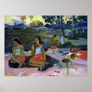 Nave Nave Moe von Eugène Henri Paul Gauguin Poster