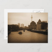 Navegando el Spree Postkarte (Vorne/Hinten)