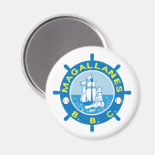 Navegantes del Magallanes Magnet (Vorderseite/Rückseite)