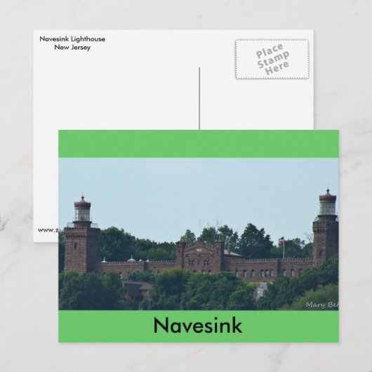 Navesink Postkarte (Vorne/Hinten)