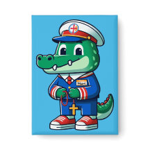 NAVI der Alligator Pin