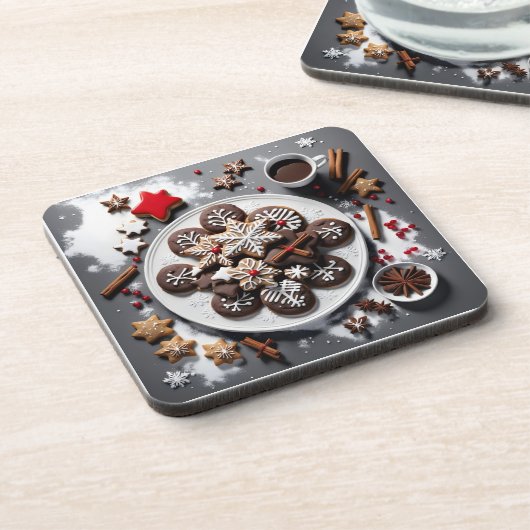 Navidad 1 - 001 getränkeuntersetzer (Linke Seite)