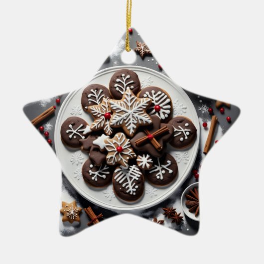 Navidad 1 - 001 keramik ornament (Vorne)