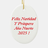 Navidad 1 - 001 keramik ornament (Hinten)