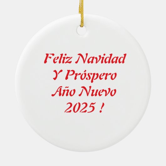 Navidad 1 - 001 keramik ornament (Hinten)