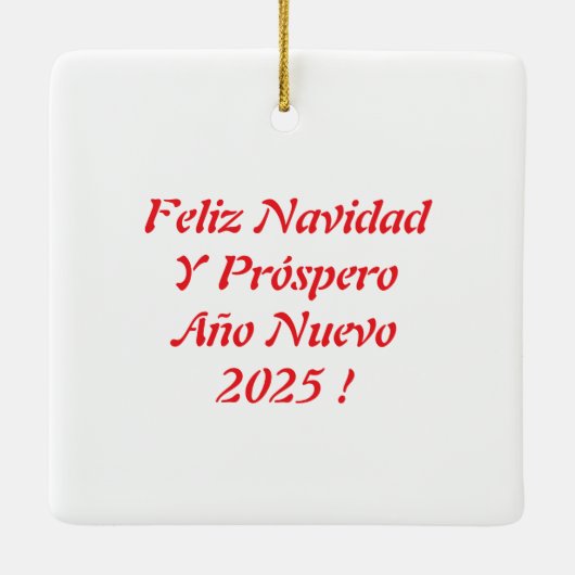 Navidad 1 - 001 keramikornament (Rückseite)