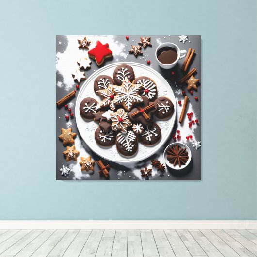 Navidad 1 - 001 leinwanddruck (Insitu (Holzboden))