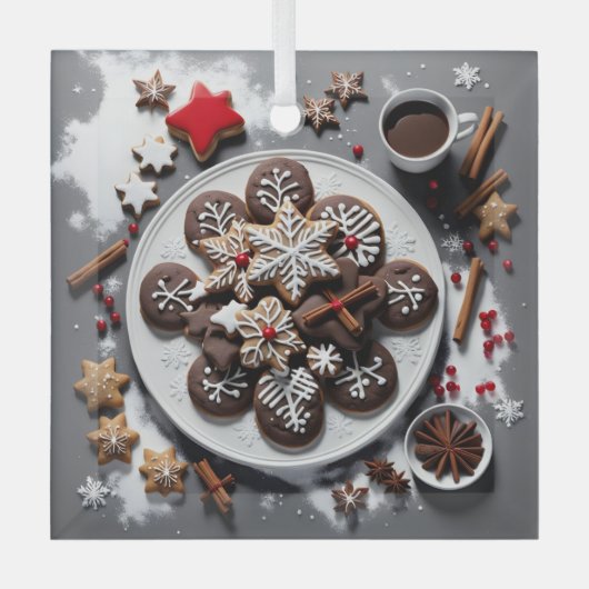 Navidad 1 - 001 ornament aus glas (Vorderseite)