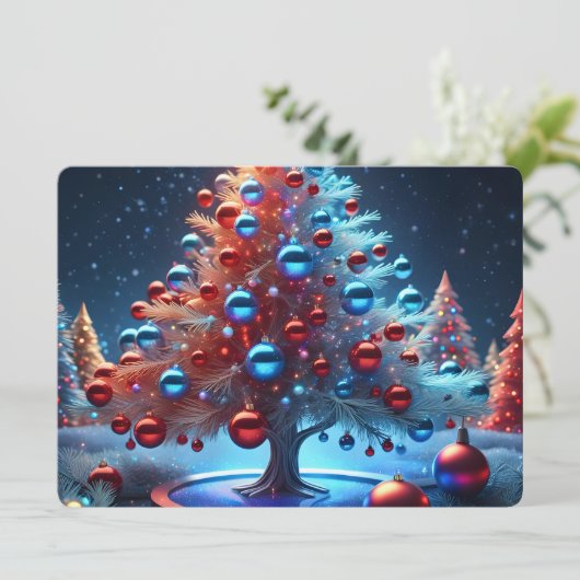 Navidad 1 - 002 einladung (Stehend Vorderseite)