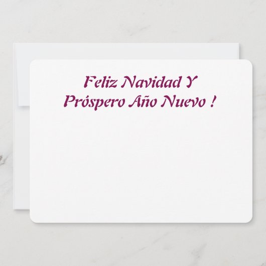 Navidad 1 - 002 einladung (Rückseite)