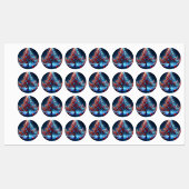 navidad 1 - 002 etiketten (Blatt)