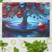 navidad 1 - 002 geschirrtuch (Gefaltet)