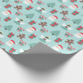 Navidad Angel Geschenkpapier (Ecke)