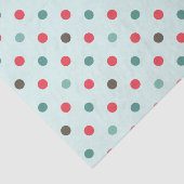 Navidad Angel Polka Dots Seidenpapier (Ausschnitt)