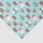 Navidad Angel Seidenpapier (Ausschnitt)