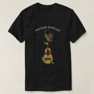 Navidad Boricua Puerto Rican Cuatro T-Shirt