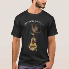 Navidad Boricua Puerto Rican Cuatro T-Shirt
