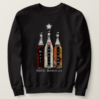 Navidad Boricua Puerto Rico Mavi Coquito Pitorro Sweatshirt