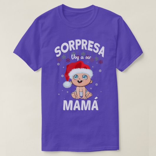 Navidad Funny SORPRESA T-Shirt (Design vorne)