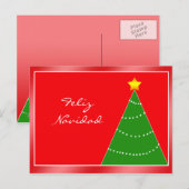 Navidad - Postkarte (Vorne/Hinten)