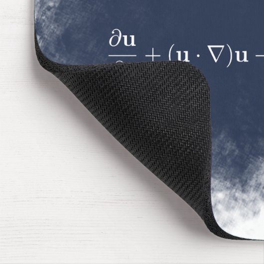 Navier schürt Gleichungs-Mathe-u. Mousepad (Ecke)