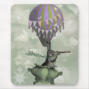 Navigating Rabbit Mousepad