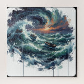 Navigating the Azure Swirl Puzzle (Vertikal)