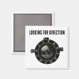 Navigation Adventure im militärischen Kompass Magnet